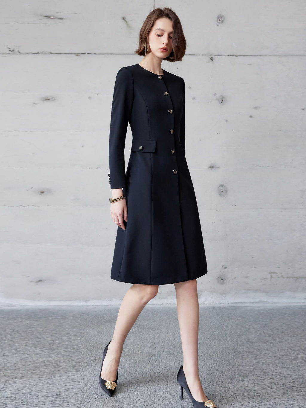 The Midnight Sapphire Dress-0