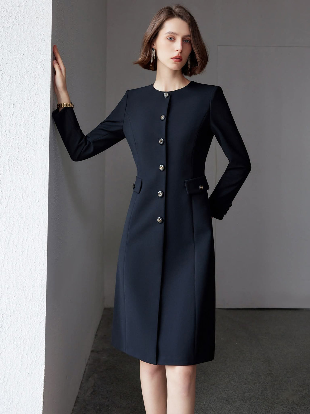 The Midnight Sapphire Dress-2