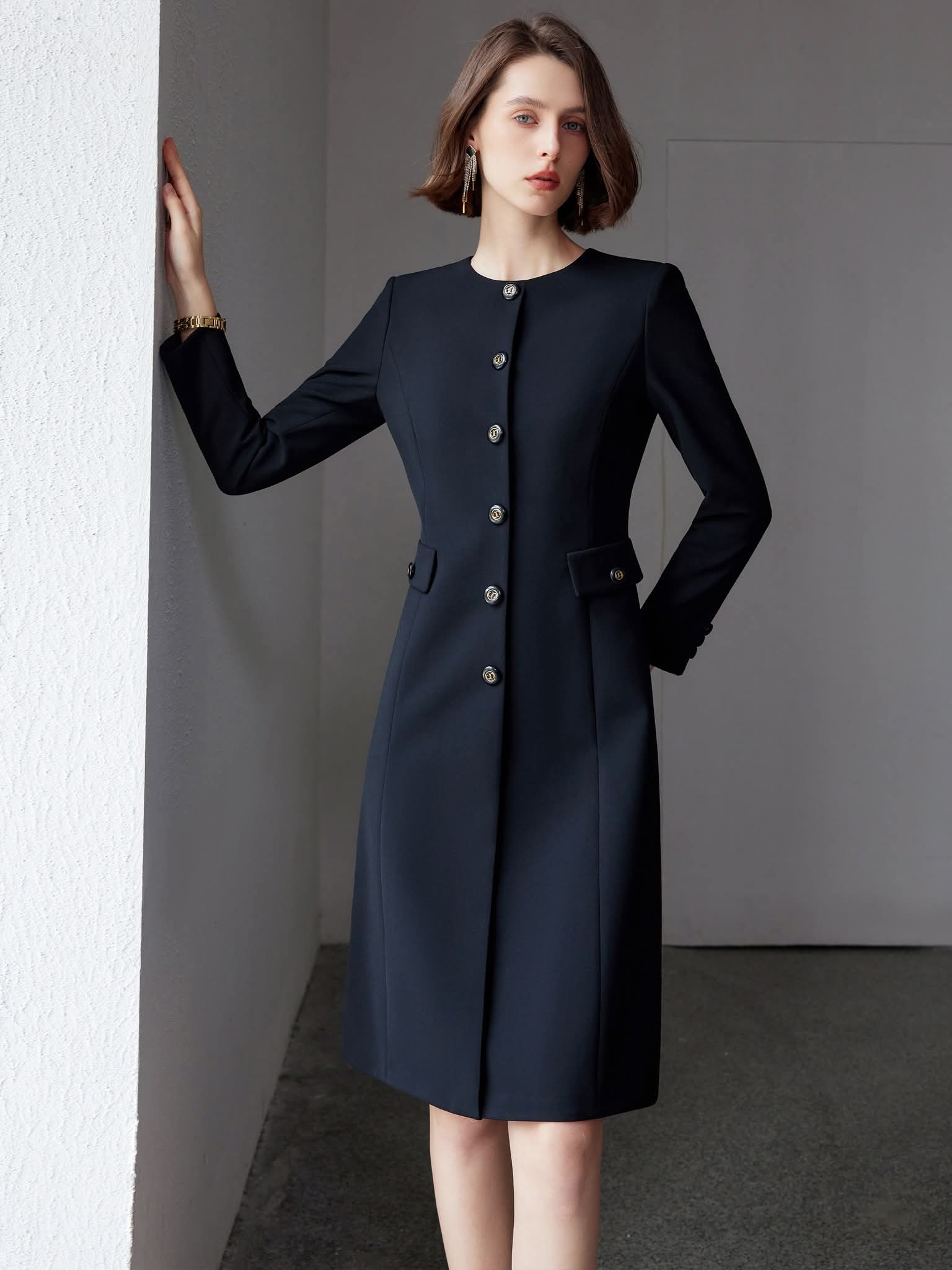 The Midnight Sapphire Dress-2