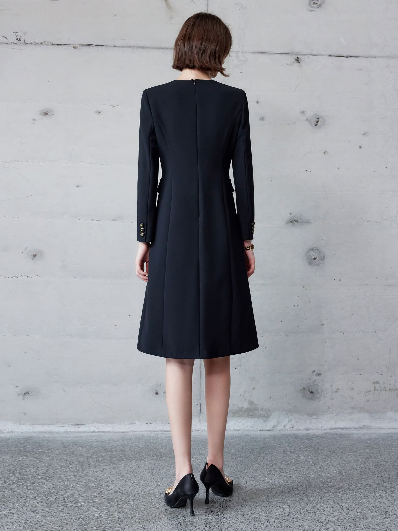 The Midnight Sapphire Dress-3