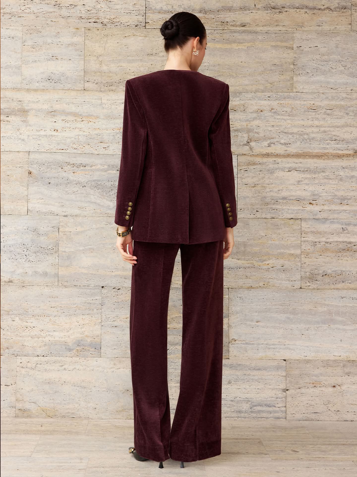 The Velvet Tailored Three-Piece Suit