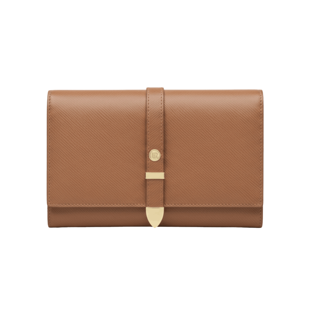 Aspen Brown Plant-Based Leather Travel Wallet ( Available for Pre-order July 3rd Delivery)-0
