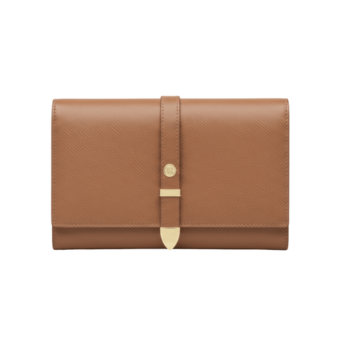 Aspen Brown Plant-Based Leather Travel Wallet ( Available for Pre-order July 3rd Delivery)-0