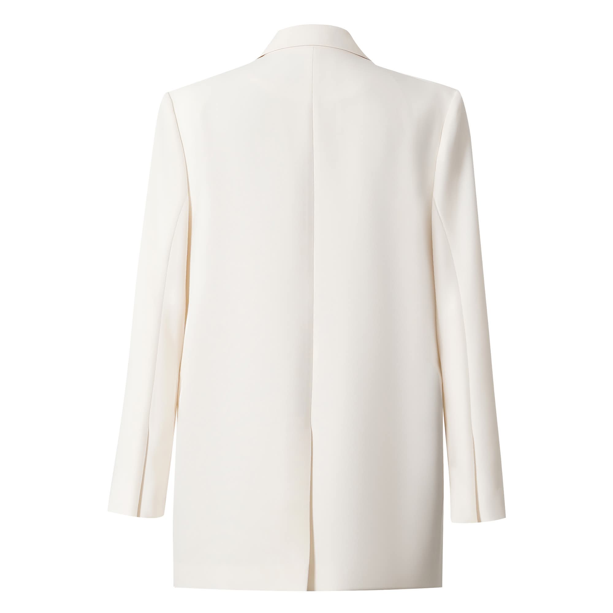 The Perfect Oversized Ivory Blazer