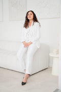 The snow white spark 3-piece pantsuit (UK size 12)-5